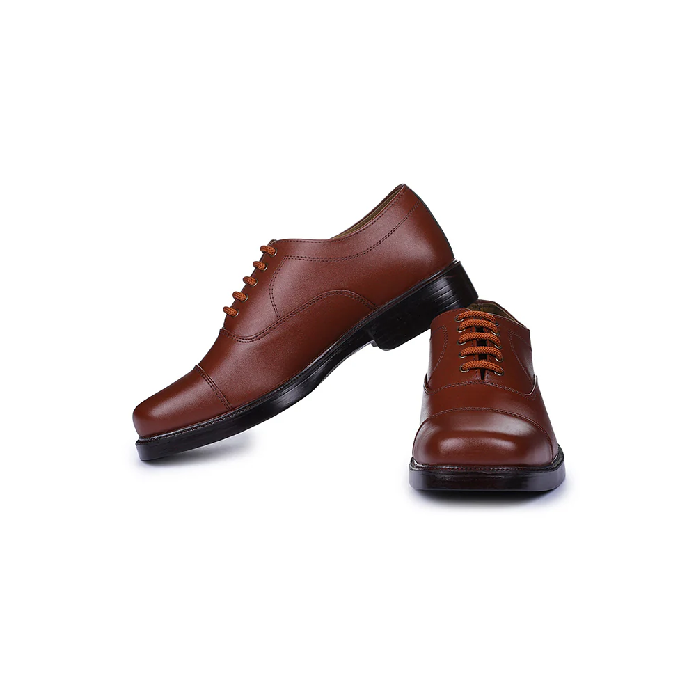 Fortune (Tan) Classic Oxford Shoes For Men 7139-1 By Liberty - Image 5