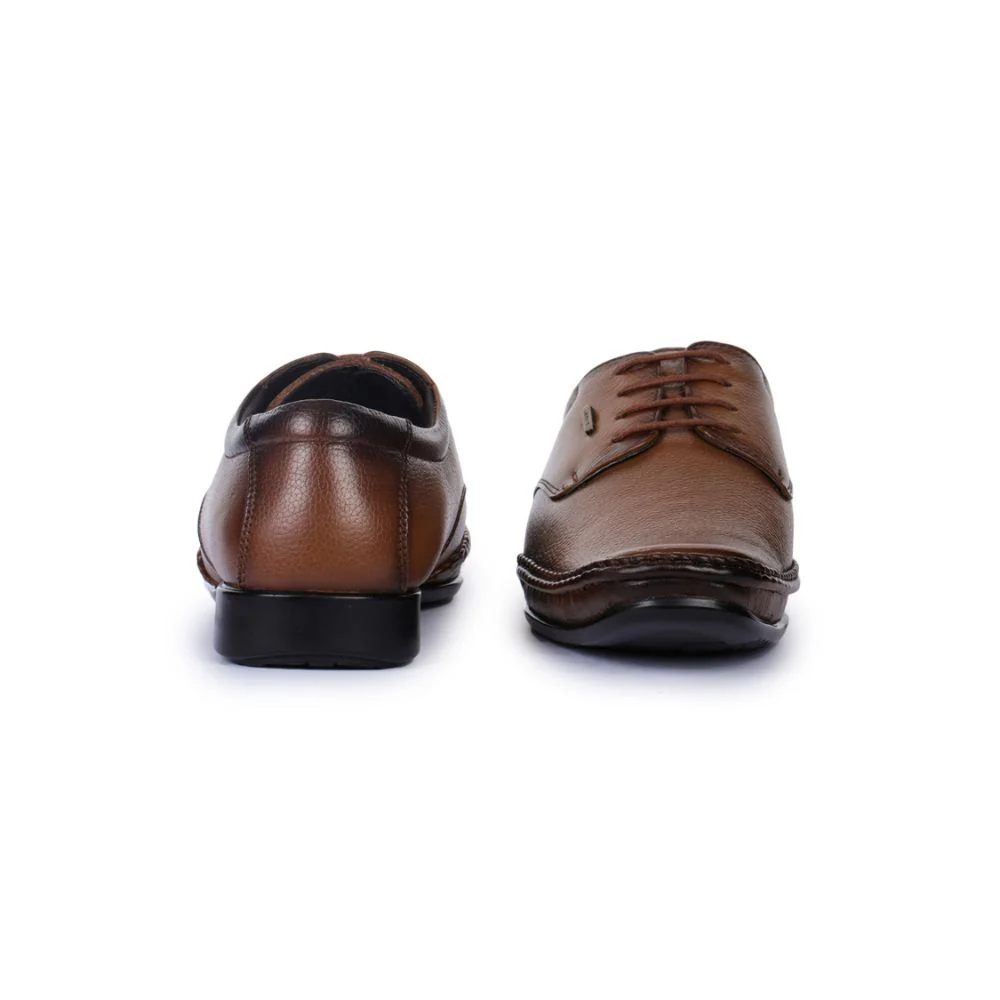Fortune (Tan) Classic Oxford Shoes For Men JP-9433 By Liberty - Image 3