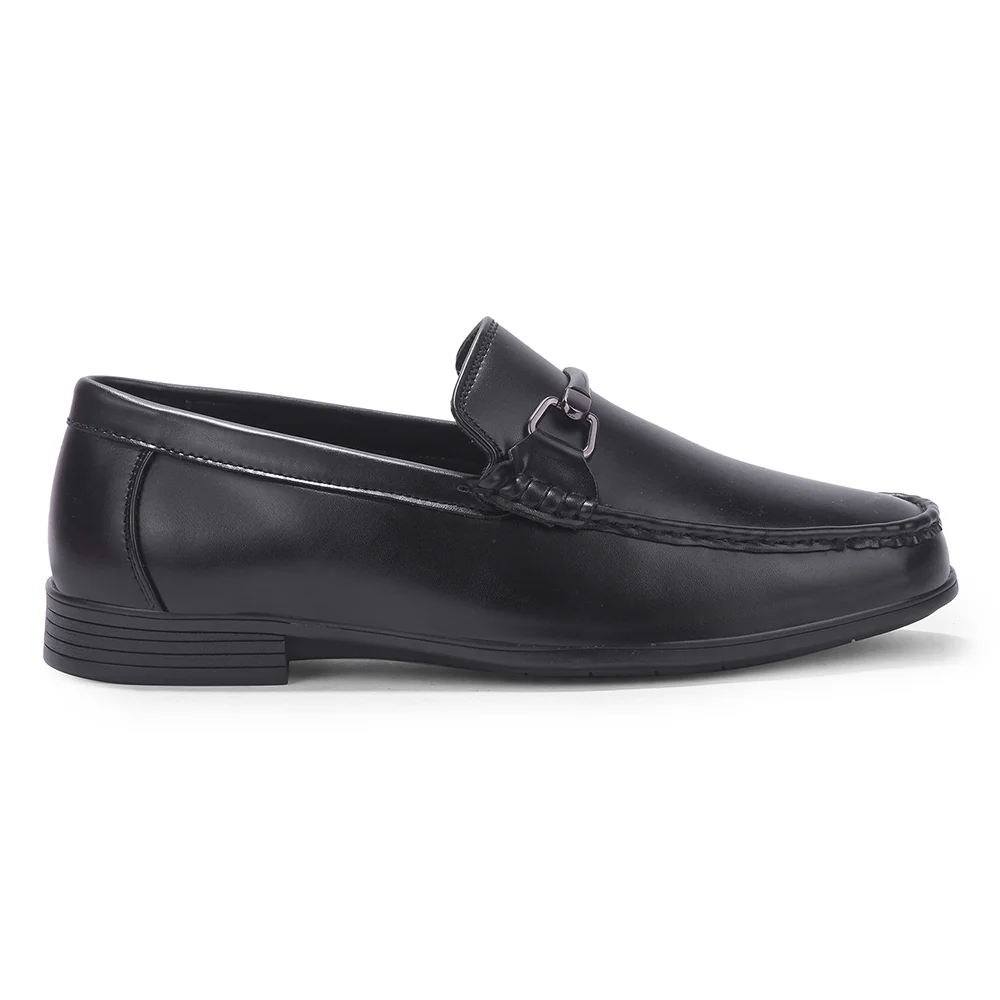 Fortune VAL-32E Black Casual Loafers Shoes For Men By Liberty - Image 4