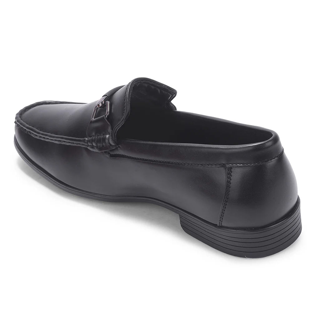 Fortune VAL-32E Black Casual Loafers Shoes For Men By Liberty - Image 5