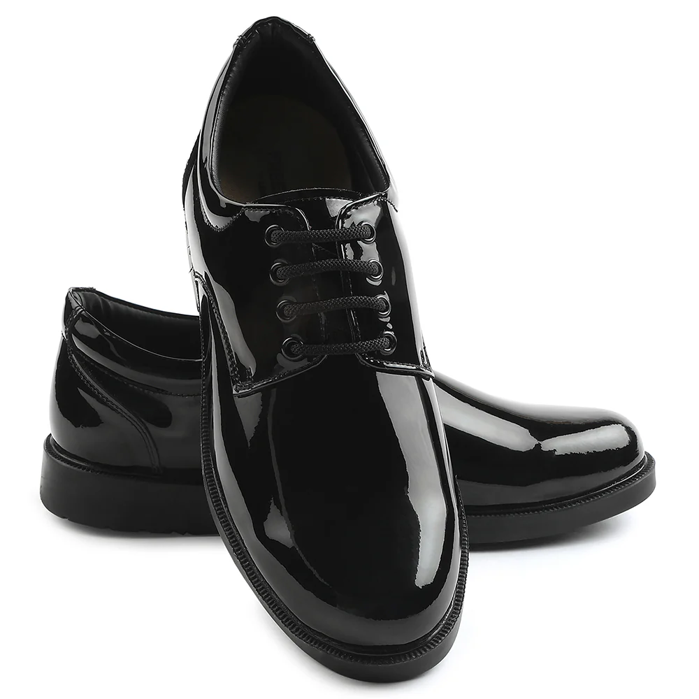 Freedom Black Formal Lacing Navy Shoes For Men 5238-219MP By Liberty - Image 8