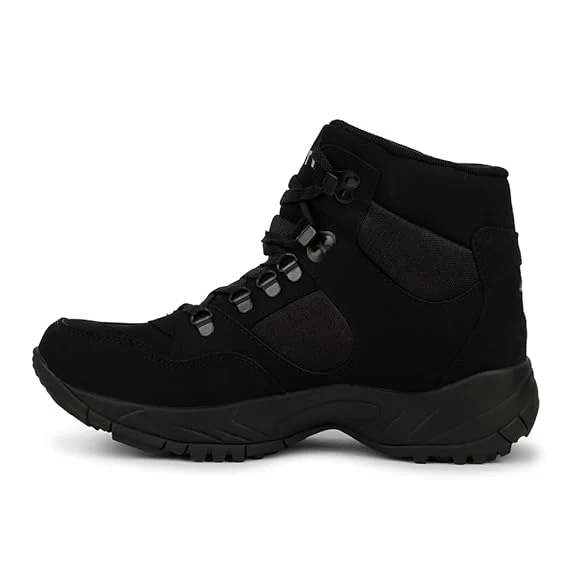 Freedom Black Lacing Safety Shoes For Men EVEREST-4J By Liberty - Image 3