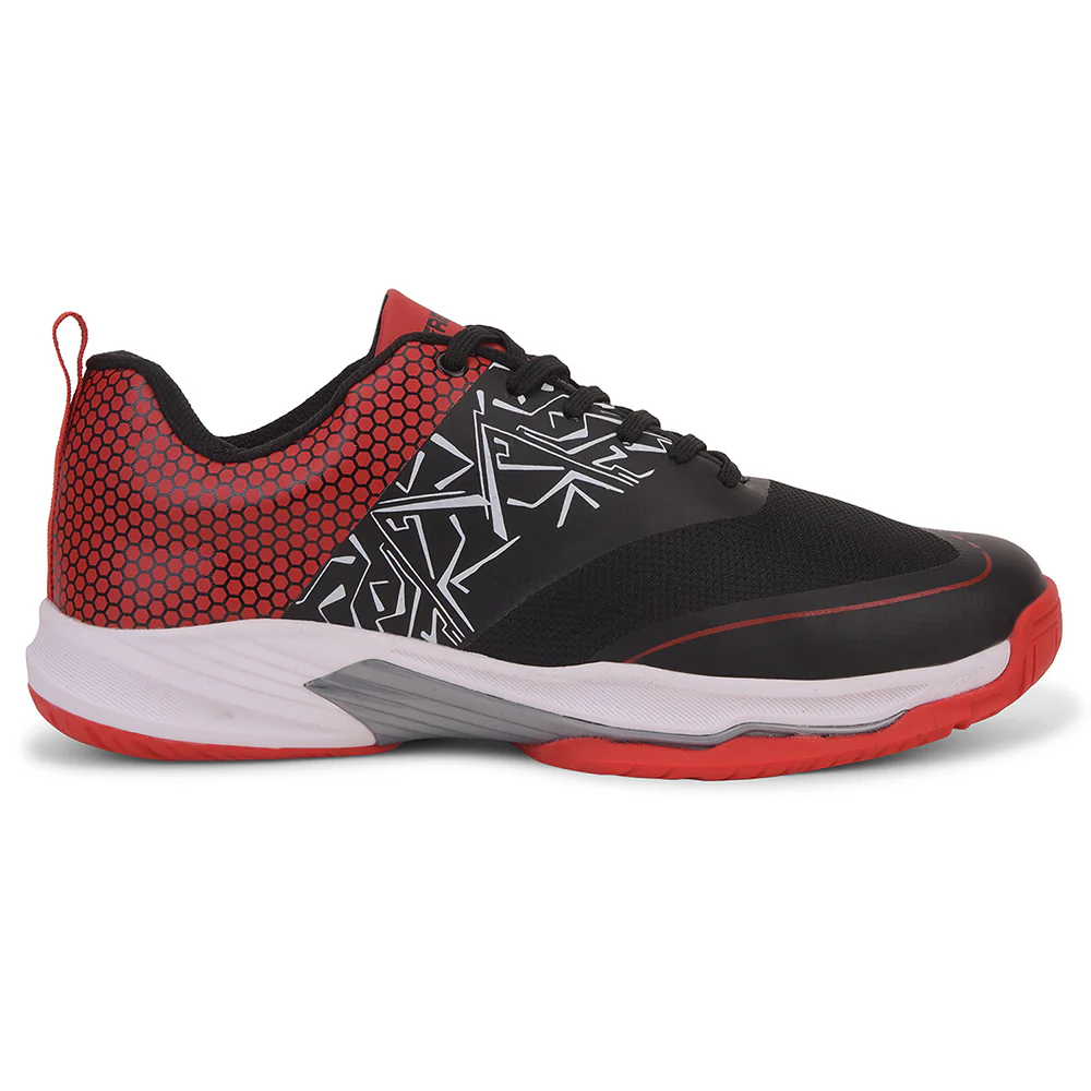 FREEDOM Black Sports Non-Marking Paddle/Pickleball & Badminton Shoes For Men UNESKO By Liberty - Image 2