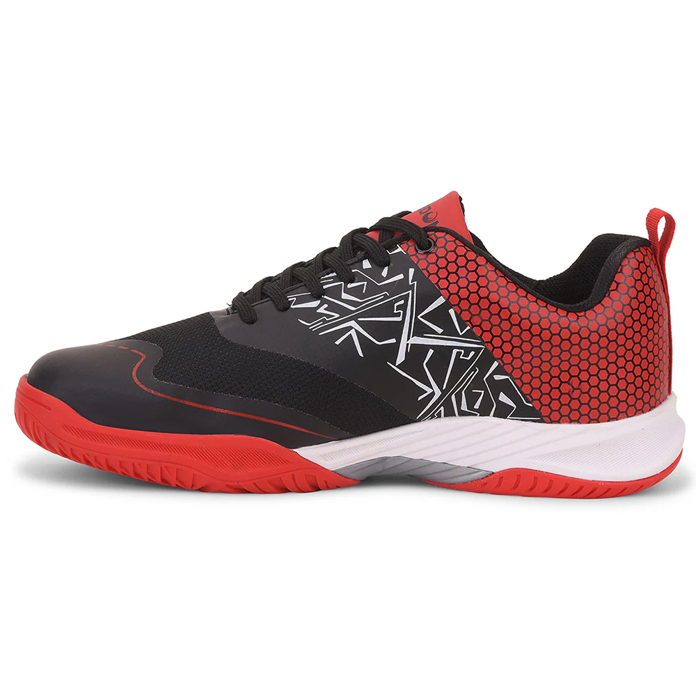FREEDOM Black Sports Non-Marking Paddle/Pickleball & Badminton Shoes For Men UNESKO By Liberty - Image 3