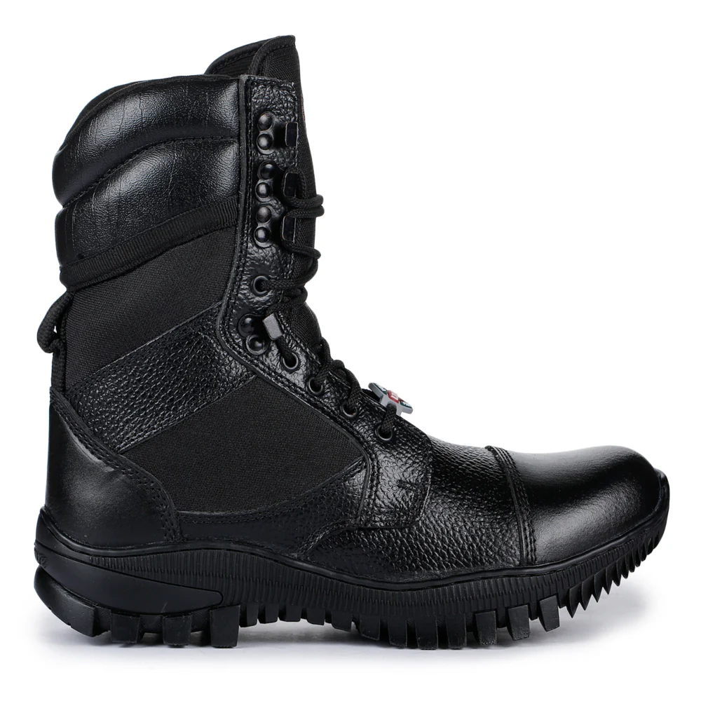 Freedom By Liberty Mens SOLDIER-01 Defence Lacing Black Trekking Boots - Image 4
