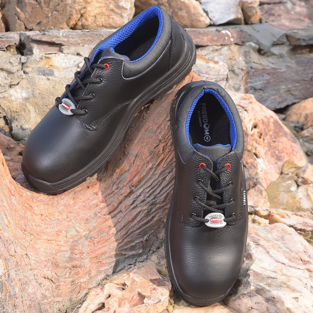 Freedom By Liberty Mens SURKSHA1CJ Black Safety Lacing Shoes - Image 3
