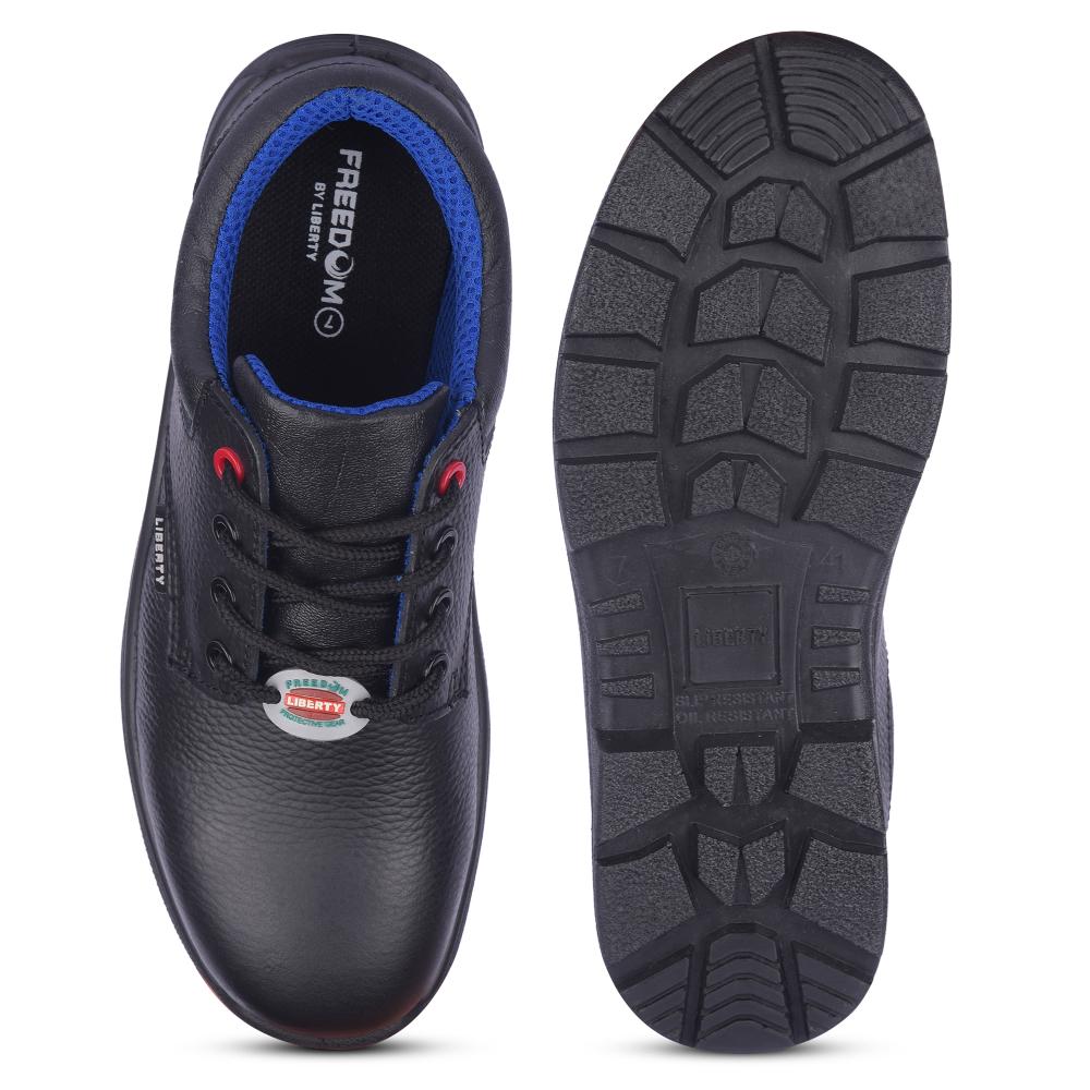 Freedom By Liberty Mens SURKSHA1CJ Black Safety Lacing Shoes - Image 6