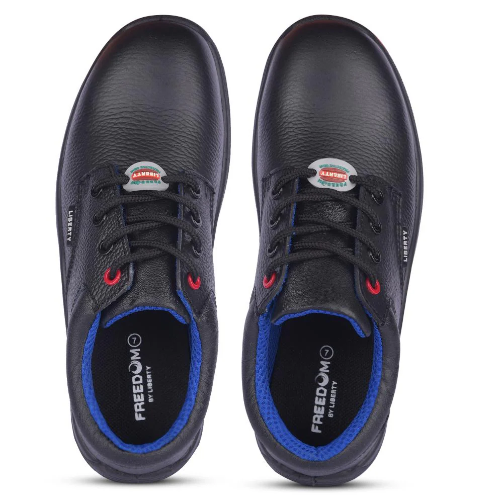 Freedom By Liberty Mens SURKSHA1CJ Black Safety Lacing Shoes - Image 7