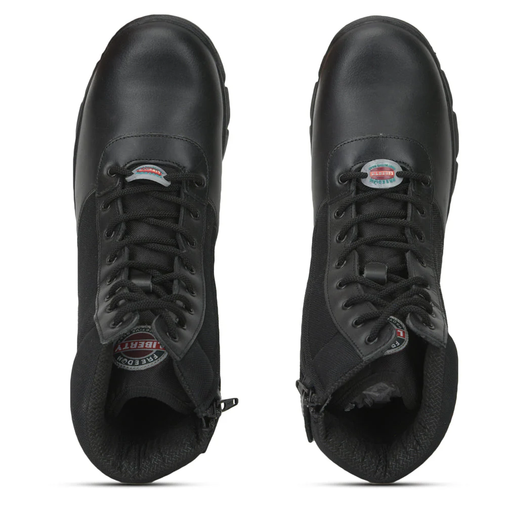 Freedom Casual (Black) Defence DMS Boot with ZIP PARACOM-2 By Liberty - Image 5