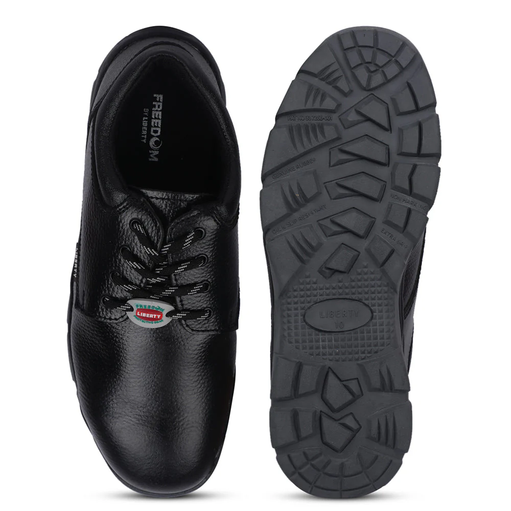 Freedom Casual (Black) Safety Double Density Steel Toe Shoes SHIELD-ST By Liberty - Image 7