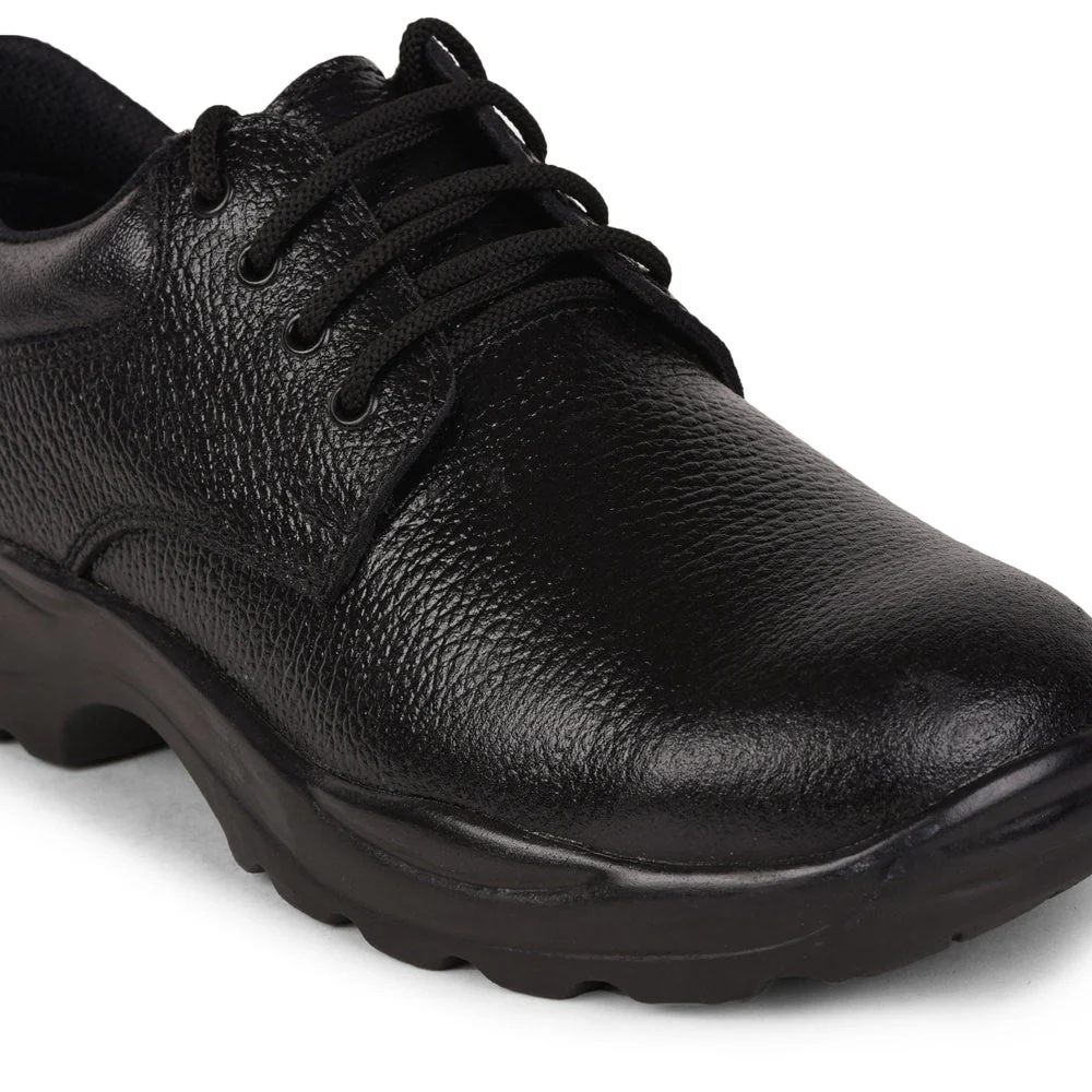 Freedom By Liberty Mens SHAKTI-01 Lacing Black Safety Shoe - Image 6
