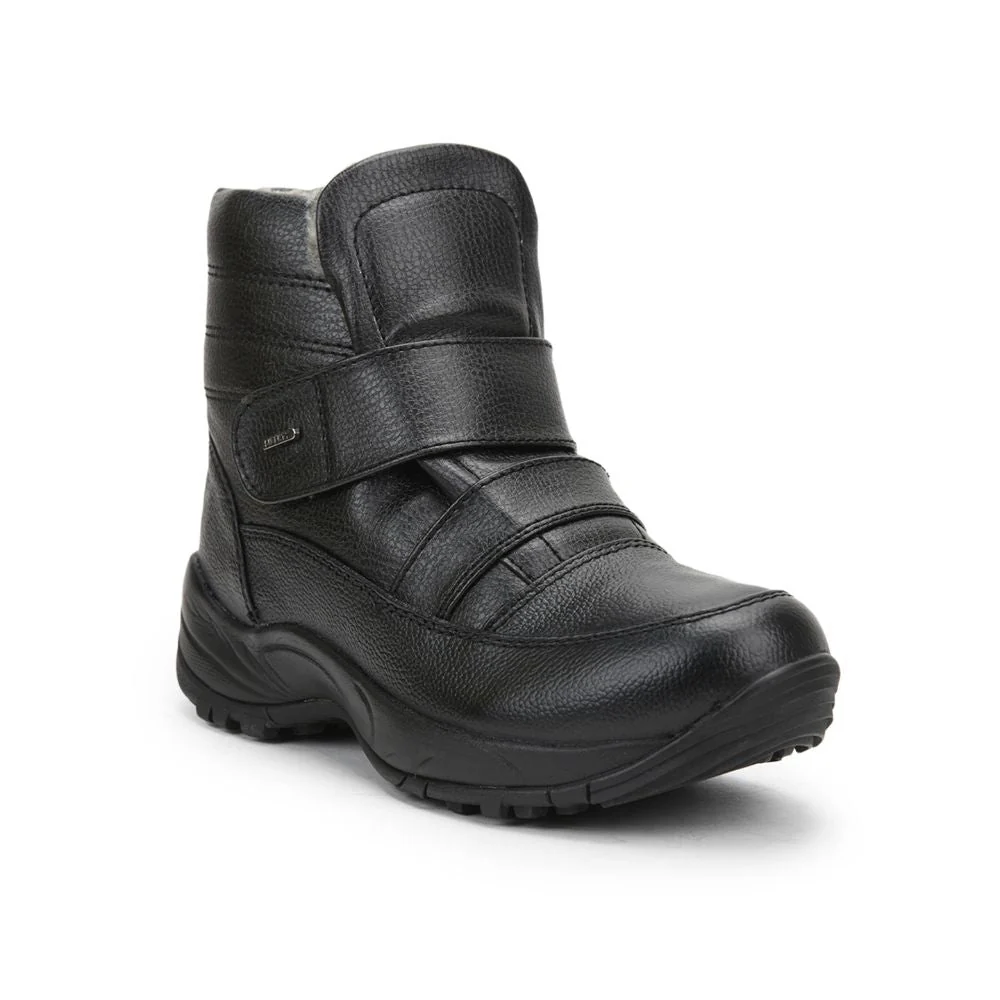 Freedom By Liberty Mens EVREST-FUR Casual Black Lacing Boots