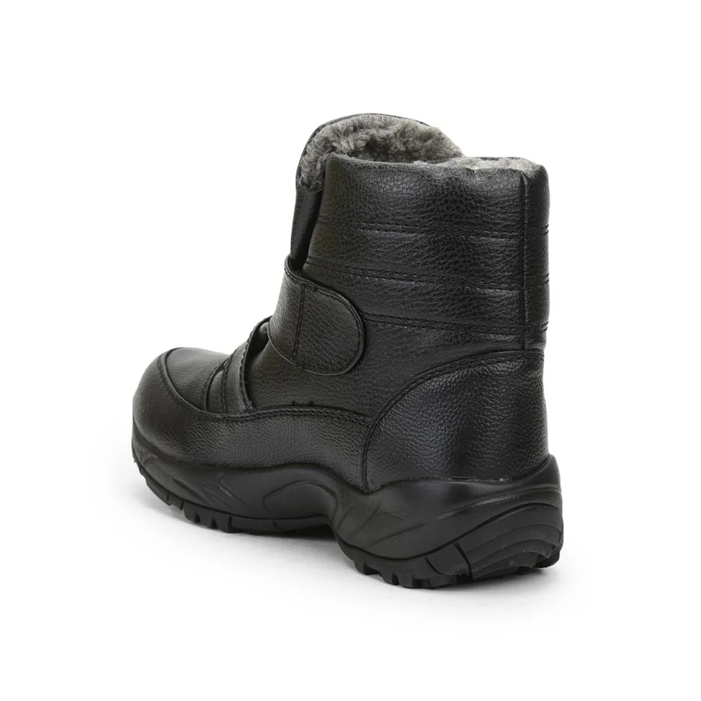 Freedom By Liberty Mens EVREST-FUR Casual Black Lacing Boots - Image 5