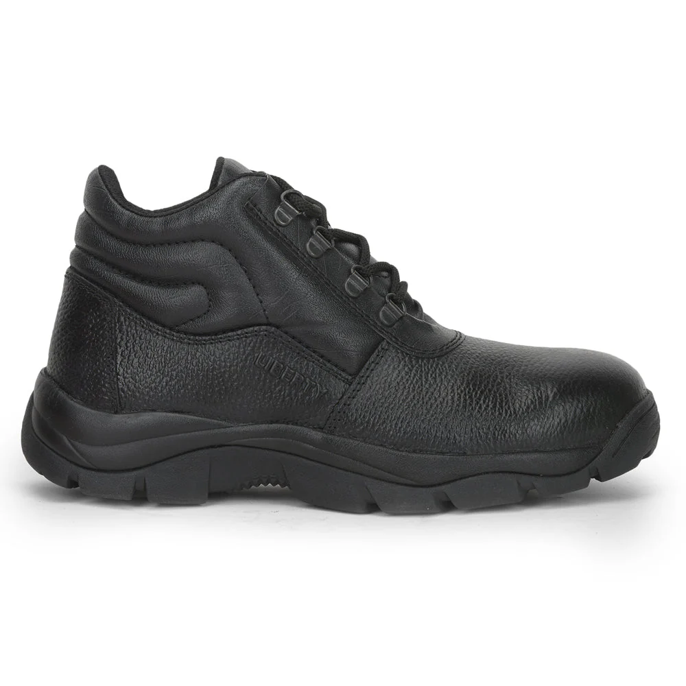 Freedom By Liberty Mens ARMOUR-AK Lacing Black Safety Shoe - Image 2