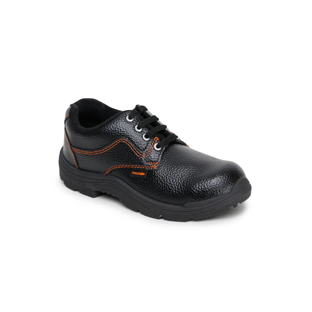 Freedom Casual (Orange) Safety Marked Steel Toe Shoes VIJYATA-1A By Liberty