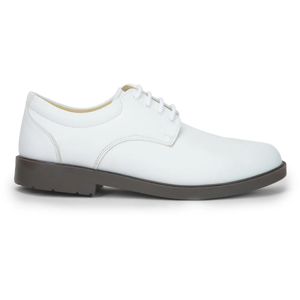 Freedom Formal White Defence Navy Shoes 5238-219MF By Liberty - Image 3