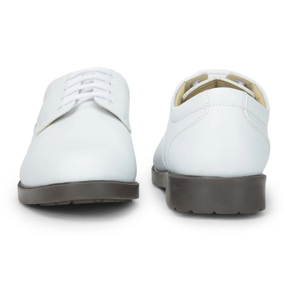 Freedom Formal White Defence Navy Shoes 5238-219MF By Liberty - Image 5