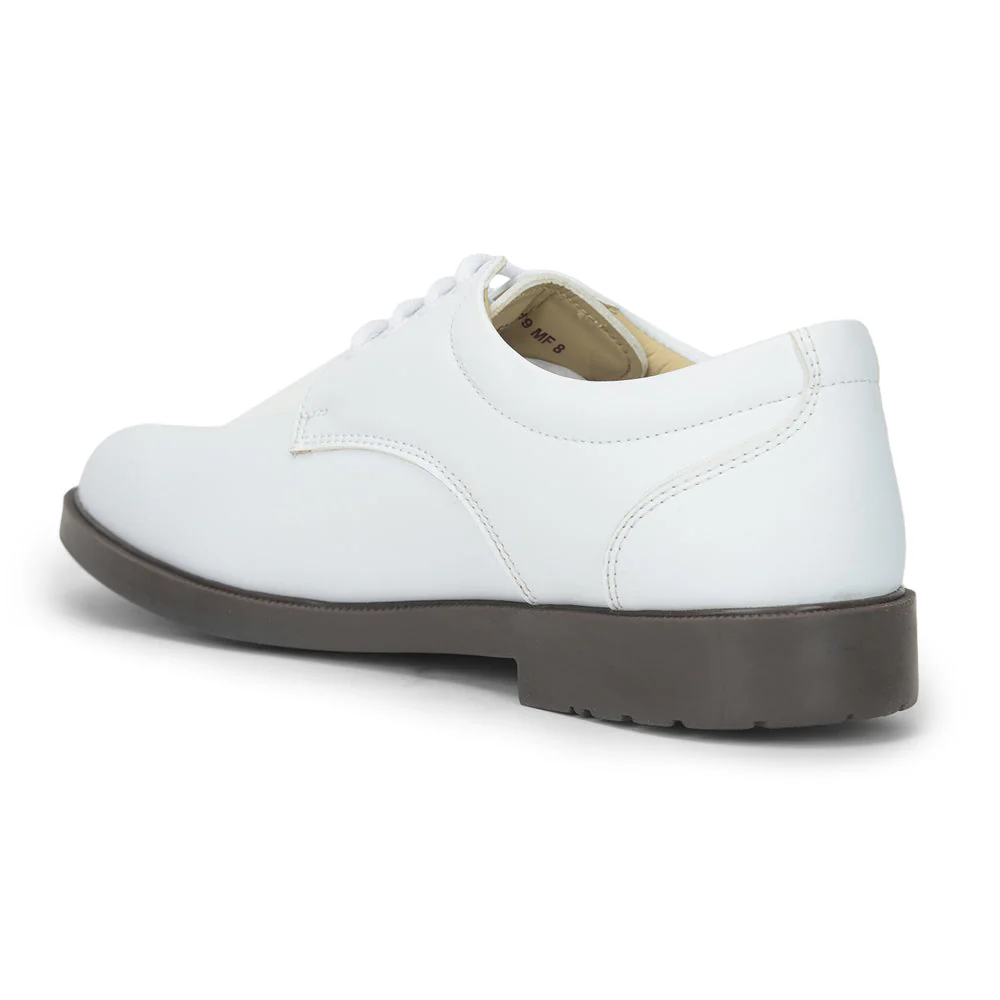 Freedom Formal White Defence Navy Shoes 5238-219MF By Liberty - Image 9