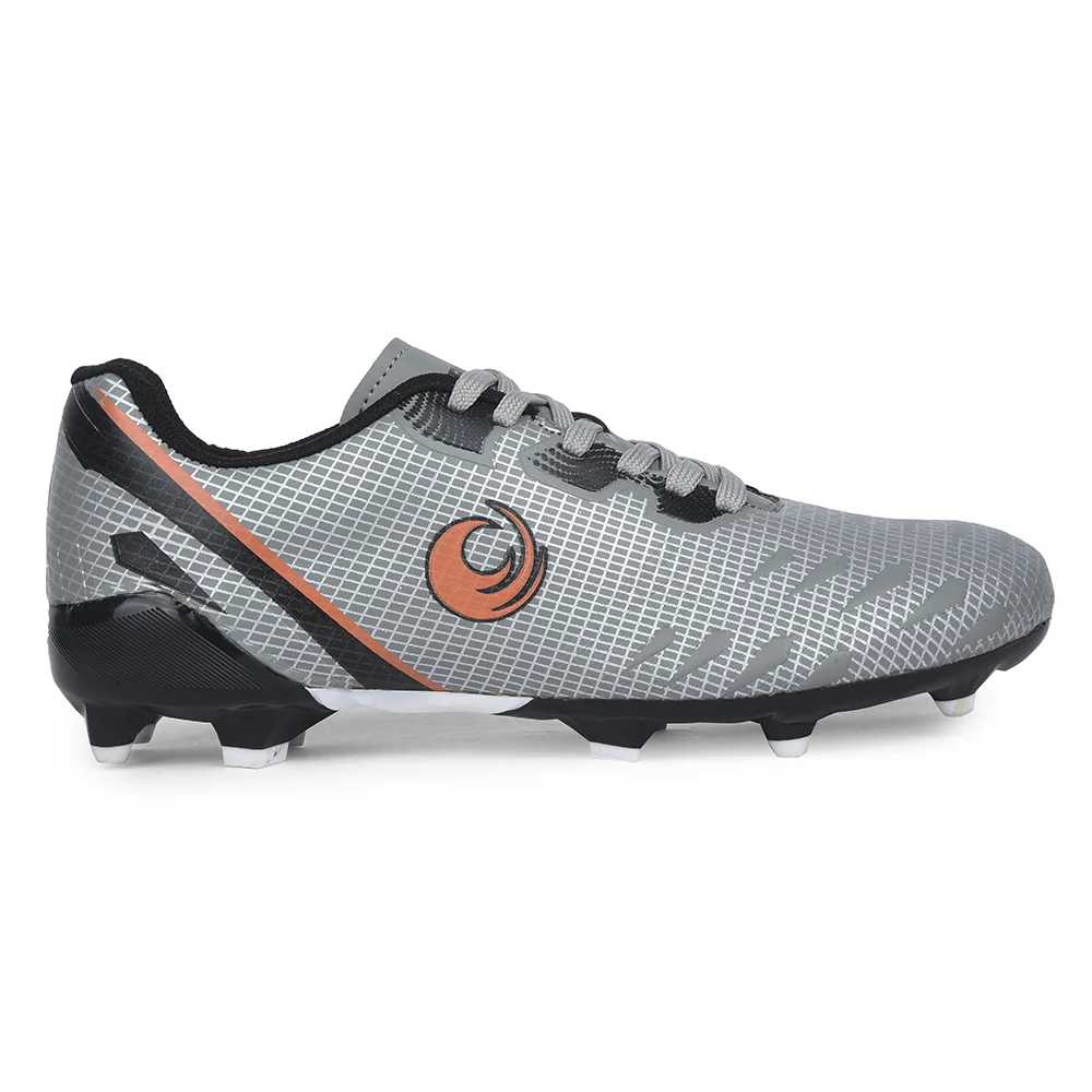 Freedom Grey Sports Lacing Football Shoes For Men JOGA By Liberty - Image 2