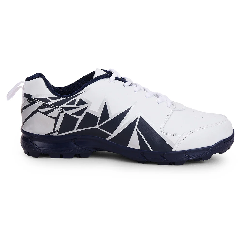 FREEDOM Navy Blue Sports Lace-Up Cricket Shoes For Men GOOGLY By Liberty - Image 2