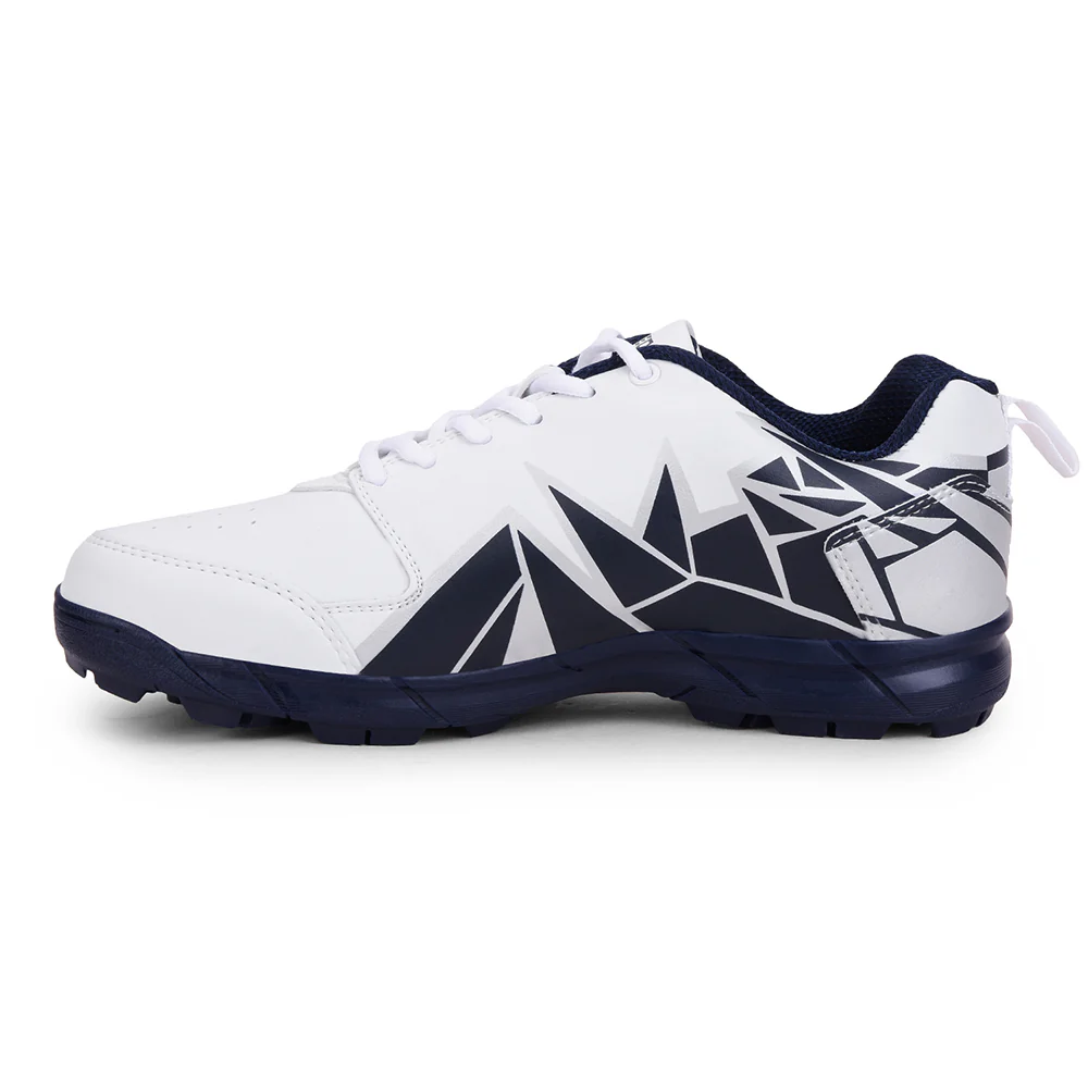 FREEDOM Navy Blue Sports Lace-Up Cricket Shoes For Men GOOGLY By Liberty - Image 3