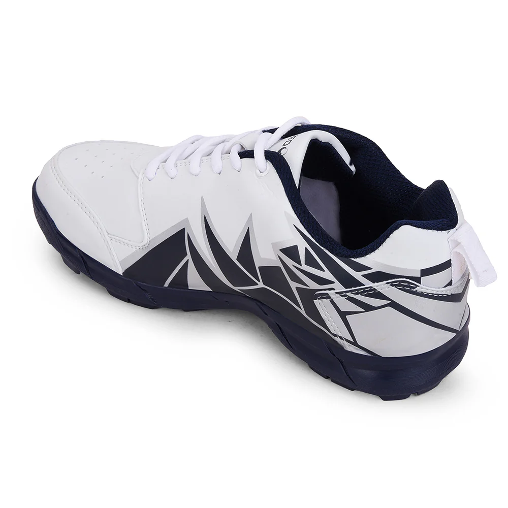 FREEDOM Navy Blue Sports Lace-Up Cricket Shoes For Men GOOGLY By Liberty - Image 6