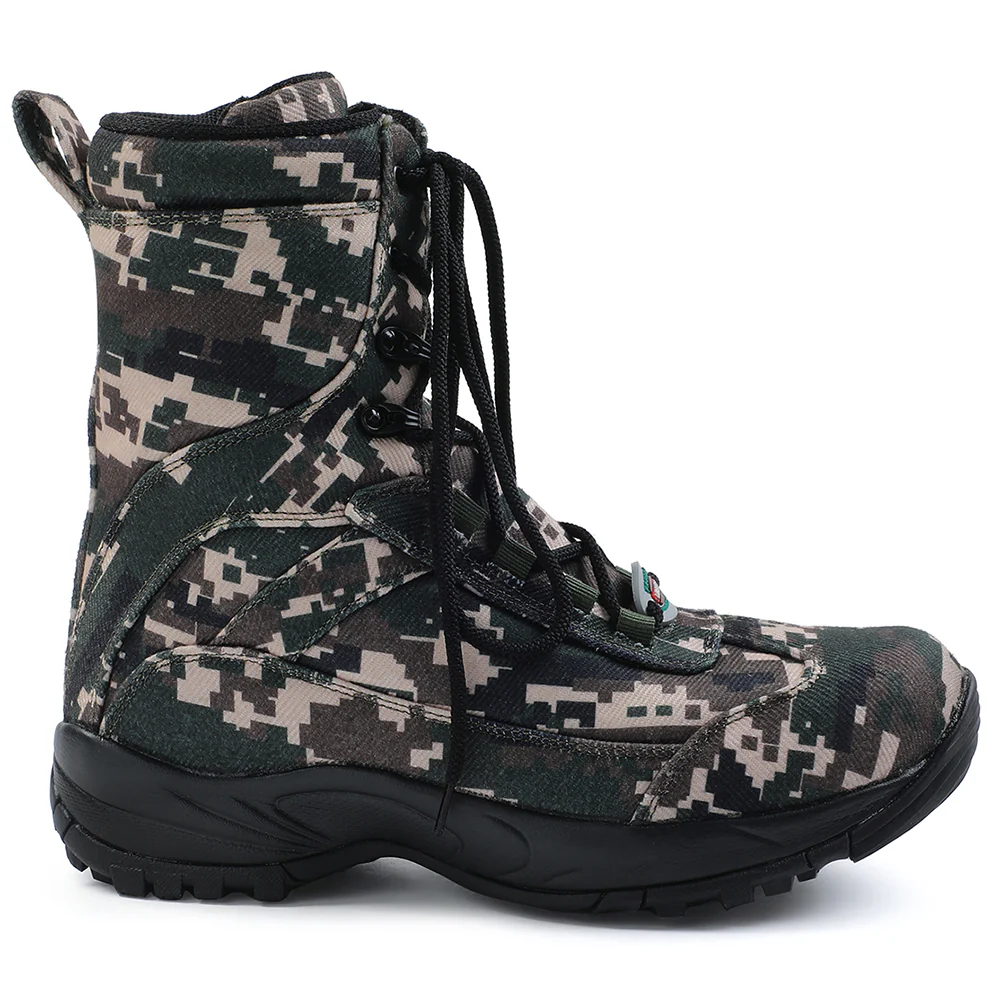 Freedom Olive Green Casual Lacing Defence Jungle Boot For Men JUNGLEKING By Liberty - Image 2