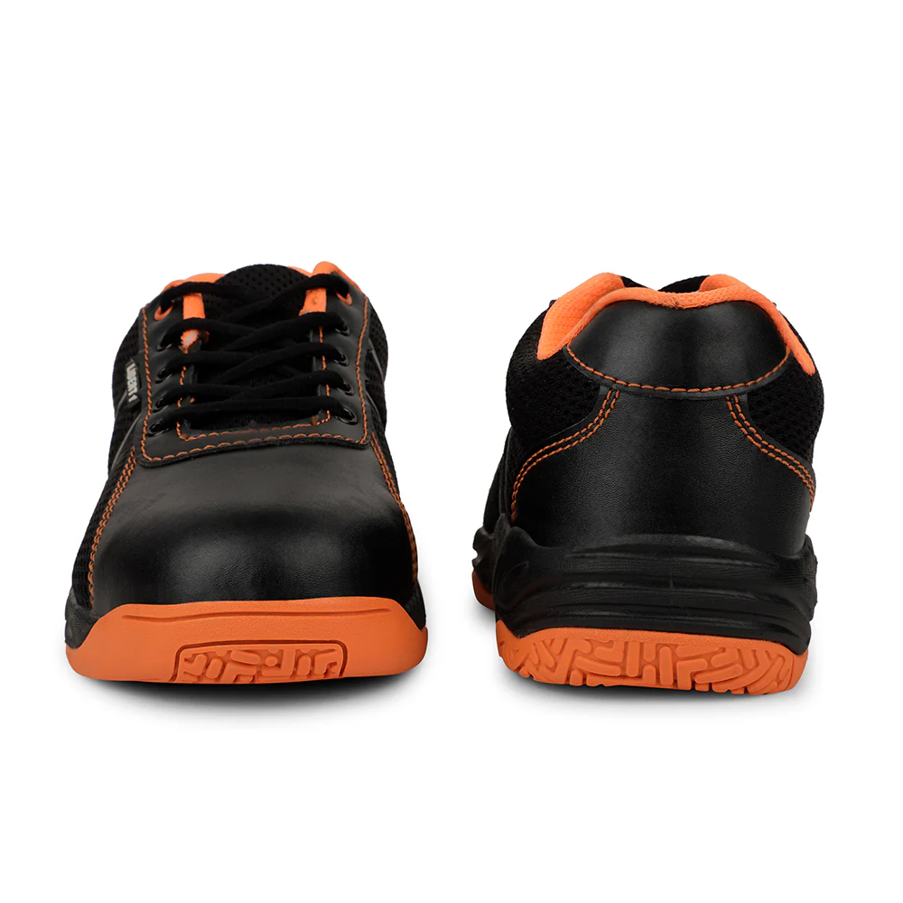 Freedom Orange Lacing Safety Shoes For Men ROCKELETST By Liberty - Image 6