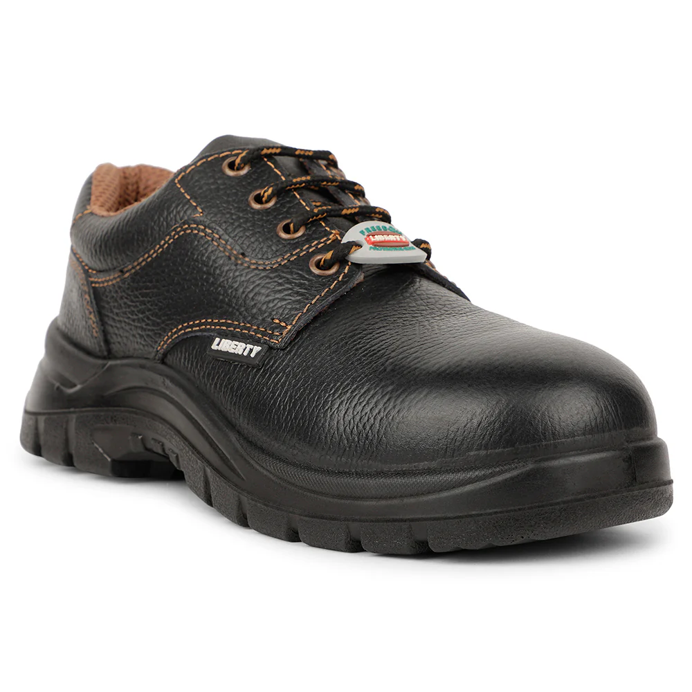 Freedom SHAKTI-1SK Black Safety Shoes for Men By Liberty