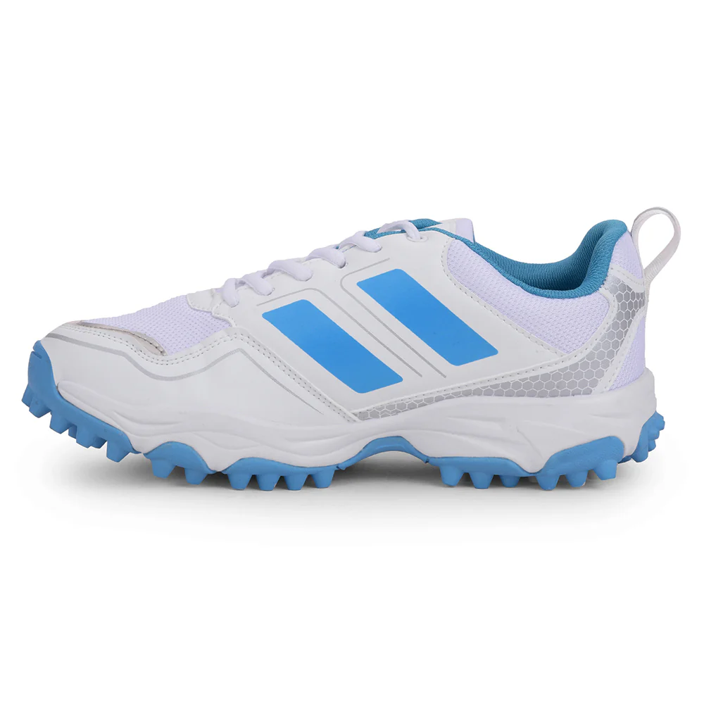 FREEDOM Sky Blue Sports Lace-Up Cricket Shoes For Men POWERPLAY By Liberty - Image 3