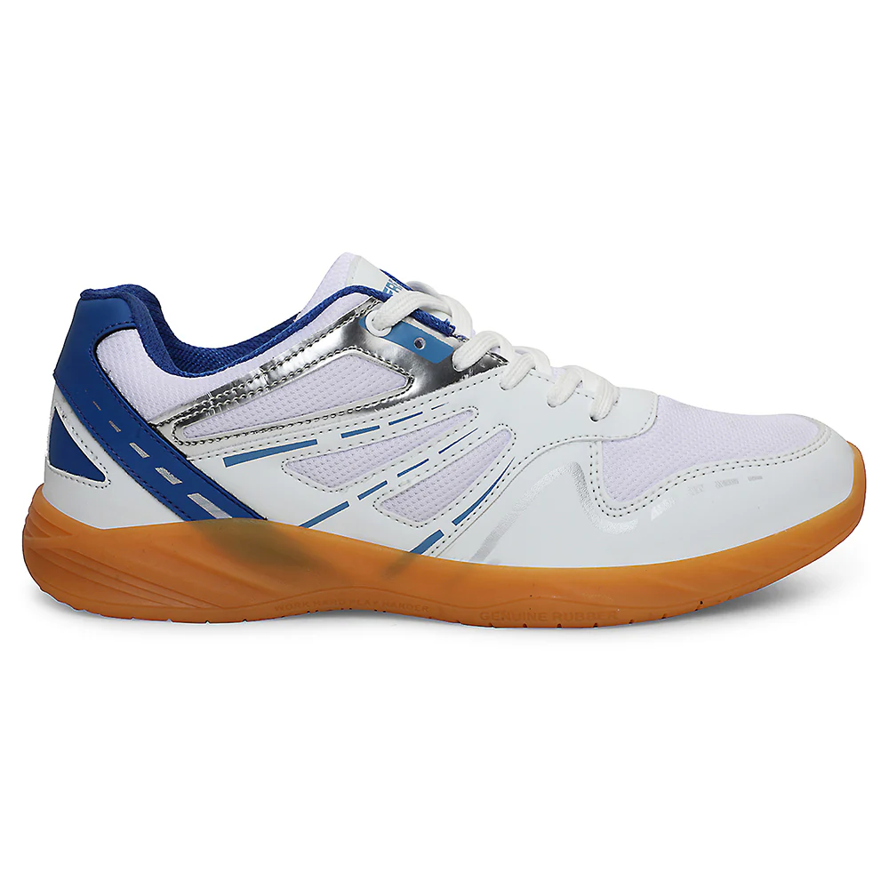 FREEDOM Sky Blue Sports Non-Marking Paddle/Pickleball & Badminton Shoes For Men ASPIRE-1E By Liberty - Image 2