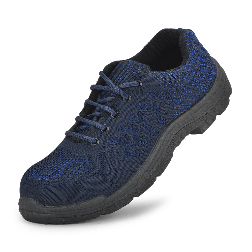 Freedom Sports (Blue) Safety Flyknit Sporty With Steel Toe PVC Shoes VIJETA-BH By Liberty - Image 3