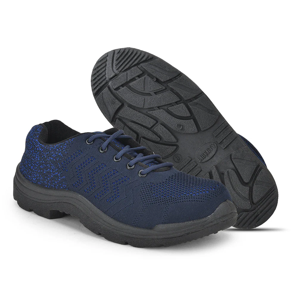 Freedom Sports (Blue) Safety Flyknit Sporty With Steel Toe PVC Shoes VIJETA-BH By Liberty - Image 4