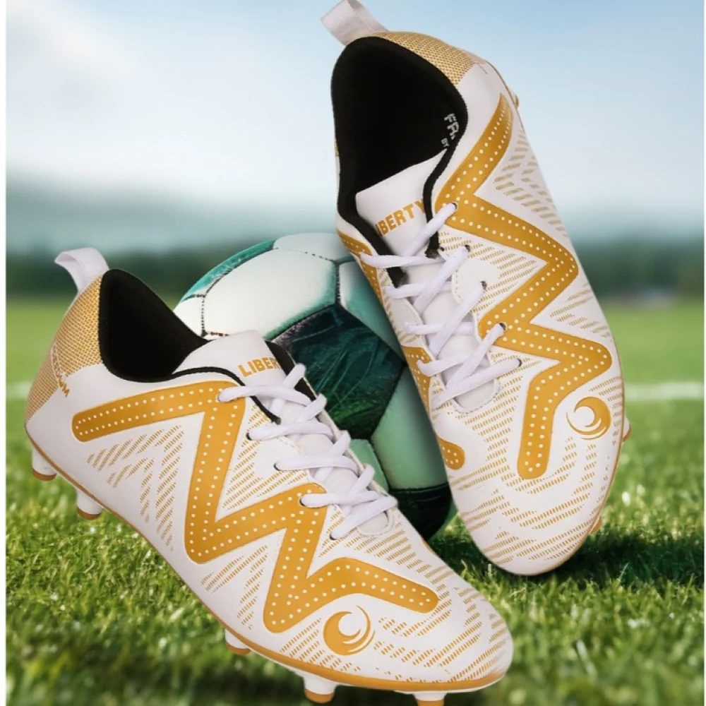 FREEDOM Sports Golden Football Shoes For Men DRIBBLER01 By Liberty - Image 4