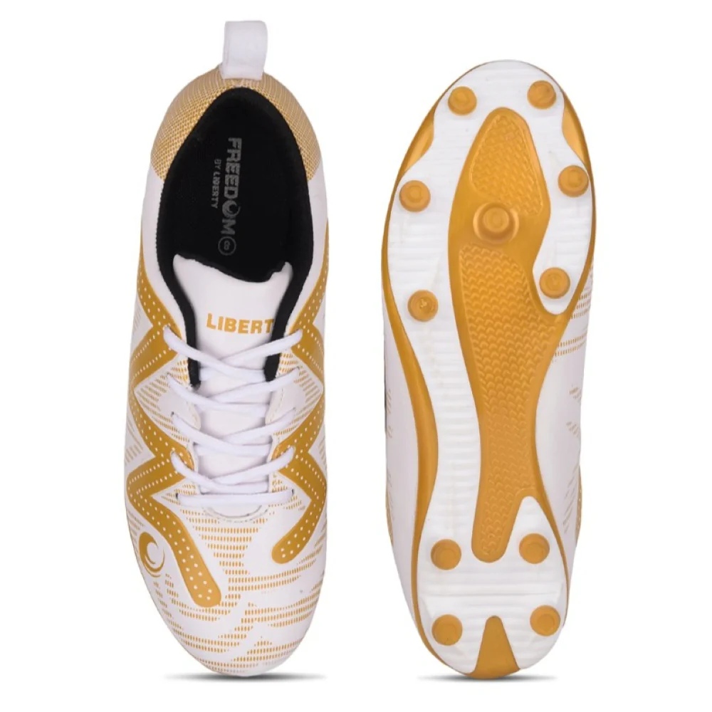 FREEDOM Sports Golden Football Shoes For Men DRIBBLER01 By Liberty - Image 8