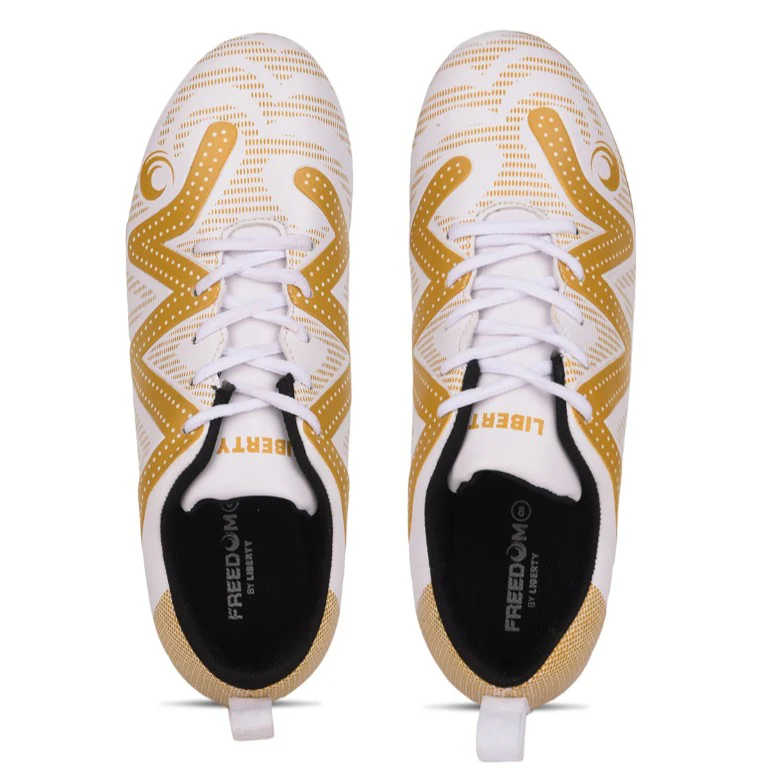 FREEDOM Sports Golden Football Shoes For Men DRIBBLER01 By Liberty - Image 9