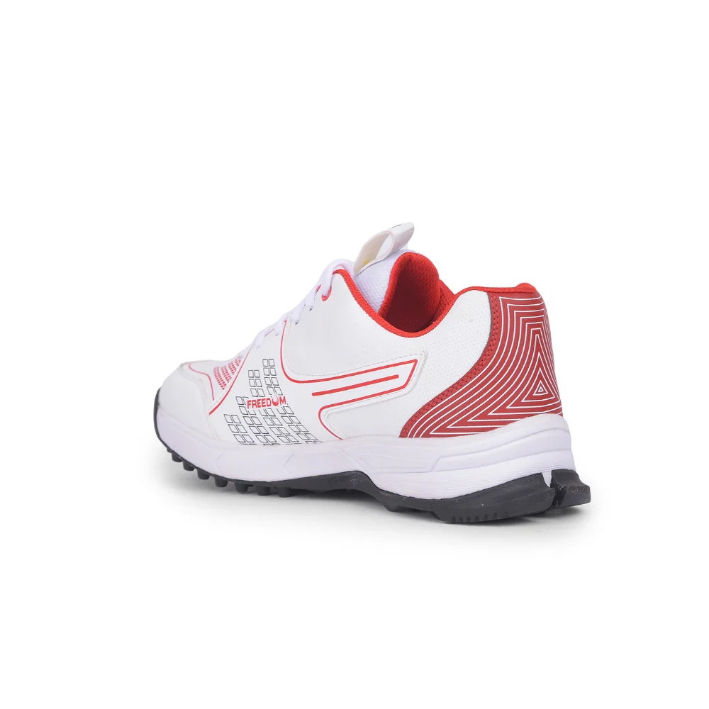 FREEDOM Sports Red Cricket Shoes For Men CRICSTAR01 By Liberty - Image 4