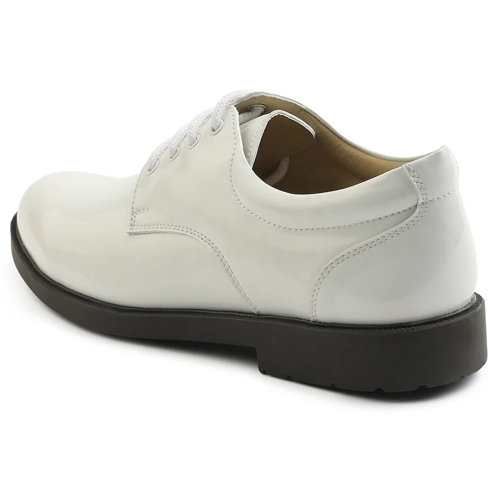 Freedom White Formal Lacing Navy Shoes For Men 5238-219MP By Liberty - Image 5