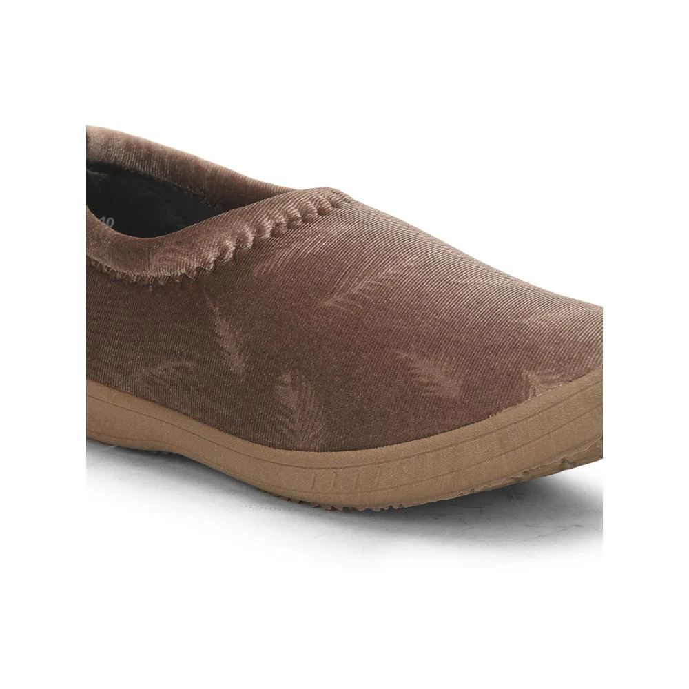 Gliders (Beige) Casual Slip on Shoes For Ladies HILSON-2E By Liberty - Image 6