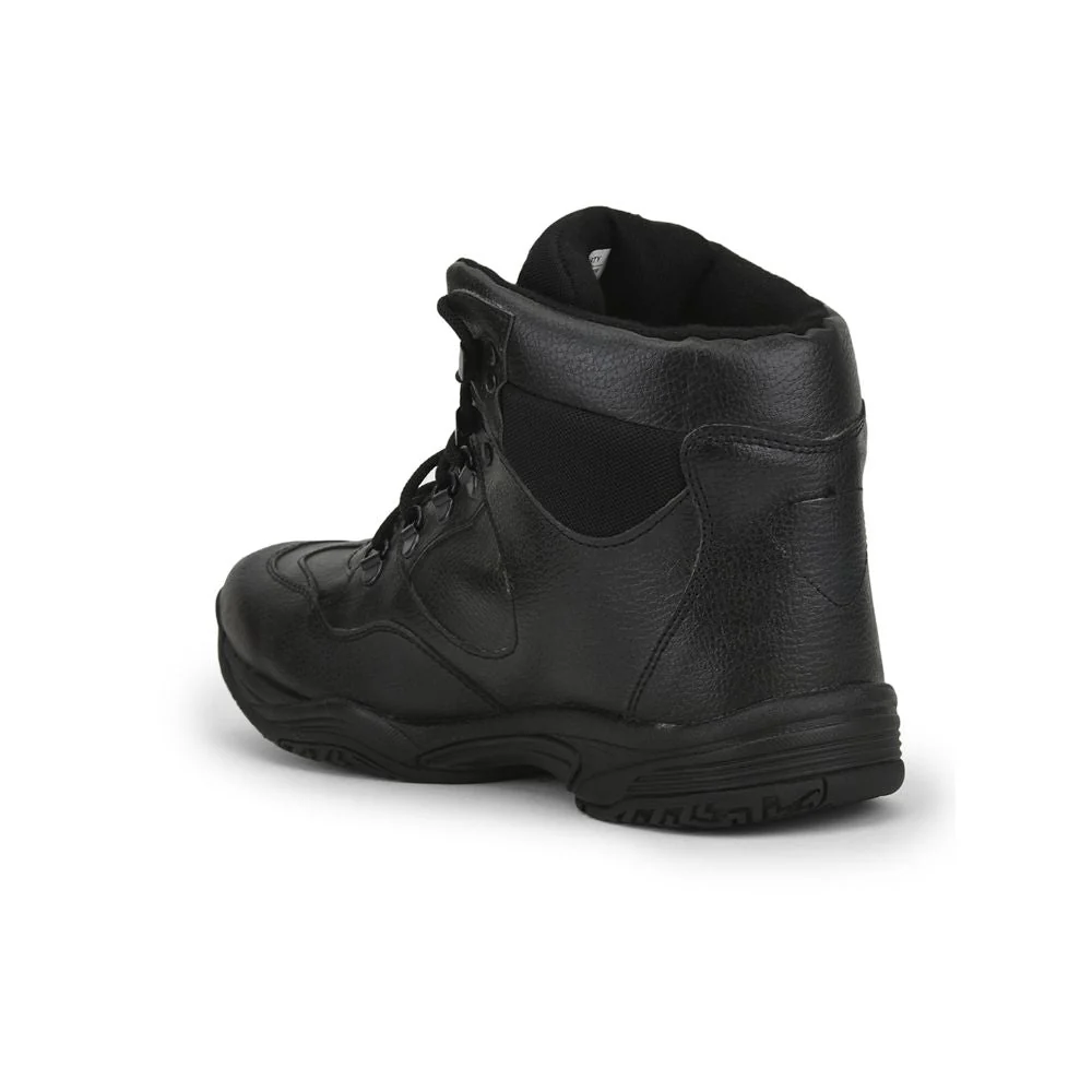 Gliders (Black) Casual Lace Up Shoes For Men EVEREST-2 By Liberty - Image 4