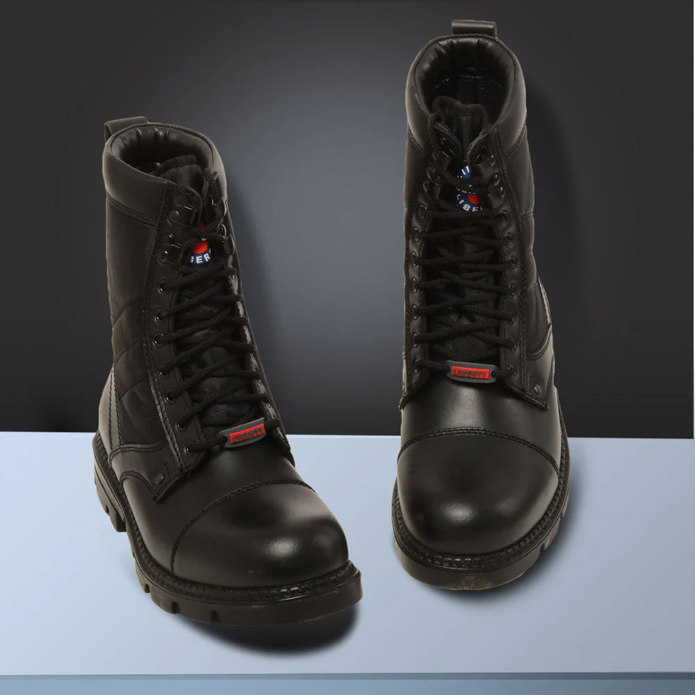 Gliders (Black) Casual Lace Up Shoes For Men PARABOOT By Liberty - Image 3