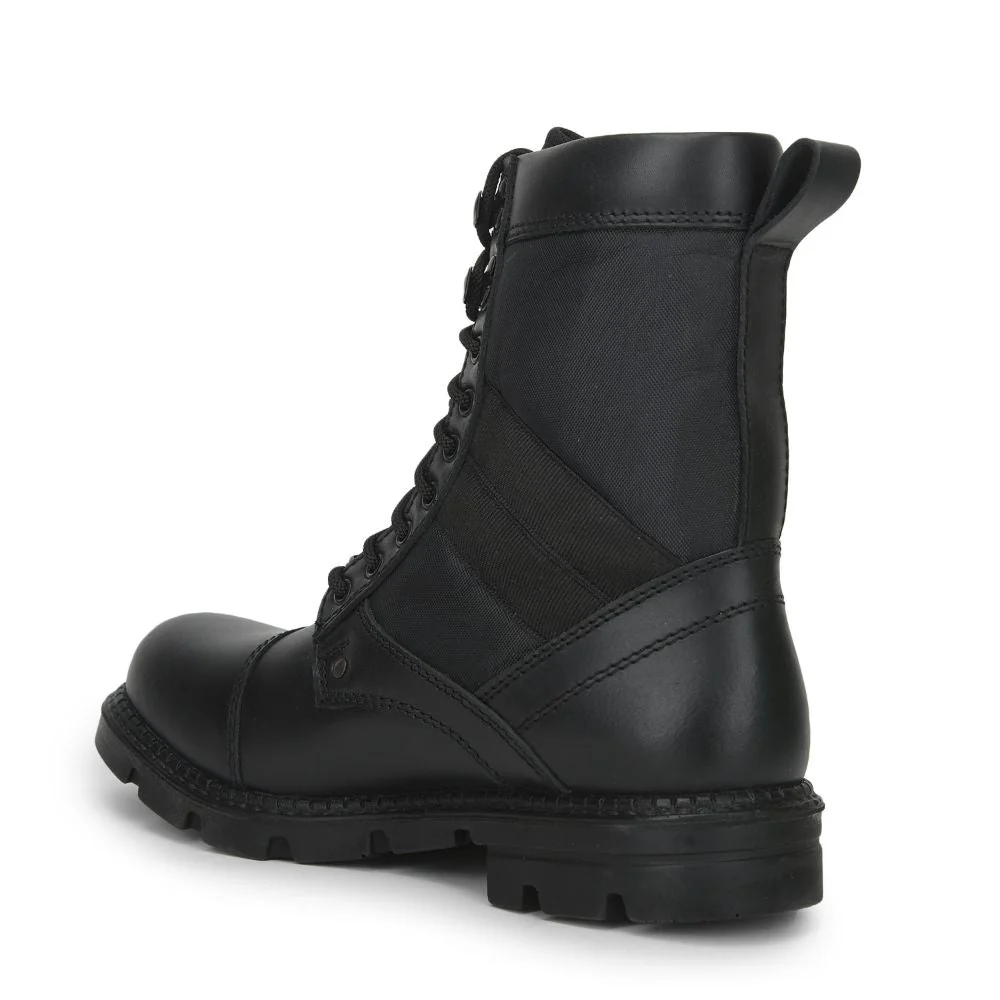 Gliders (Black) Casual Lace Up Shoes For Men PARABOOT By Liberty - Image 7