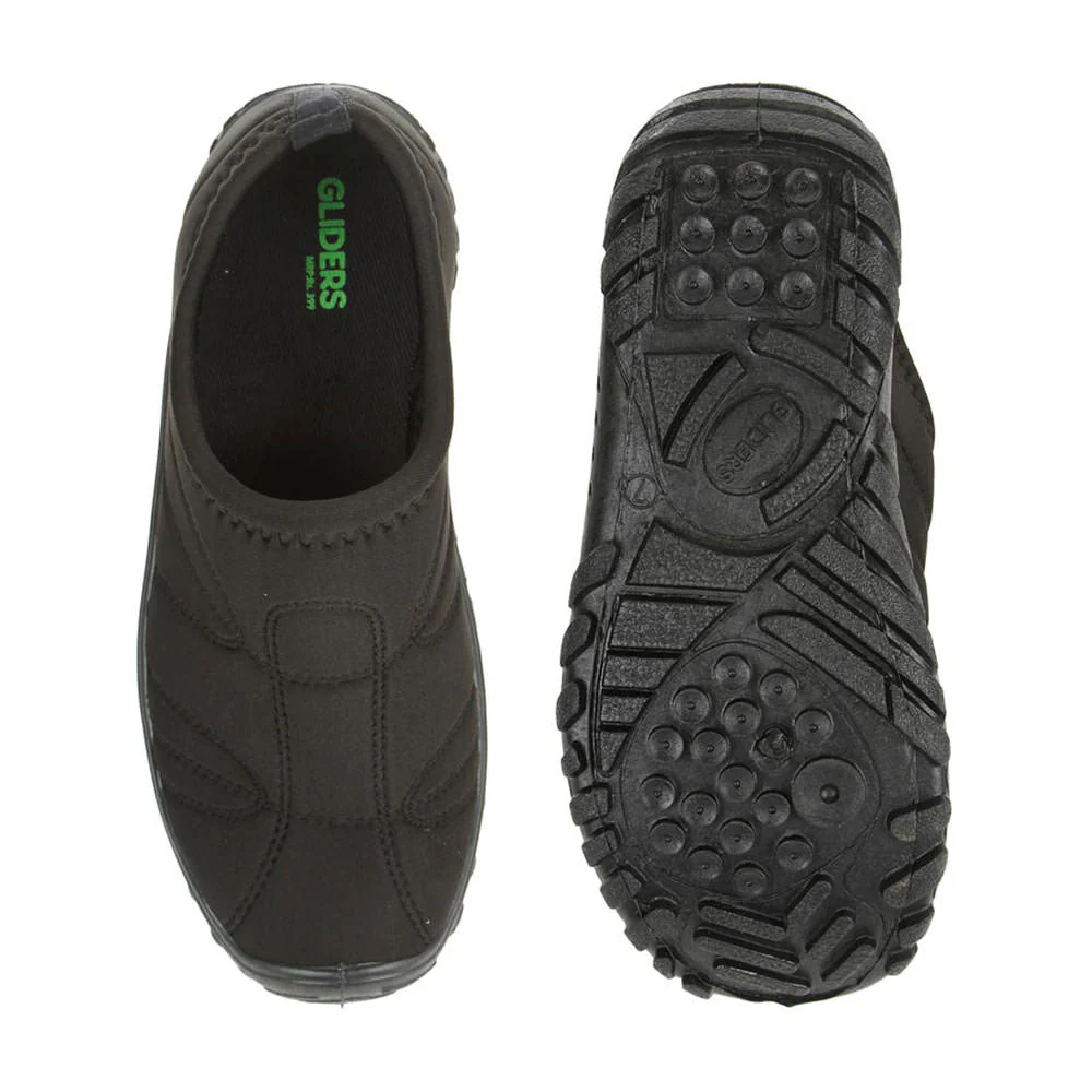 Gliders Black Casual Slip on Shoes For Men GOLF By Liberty - Image 6