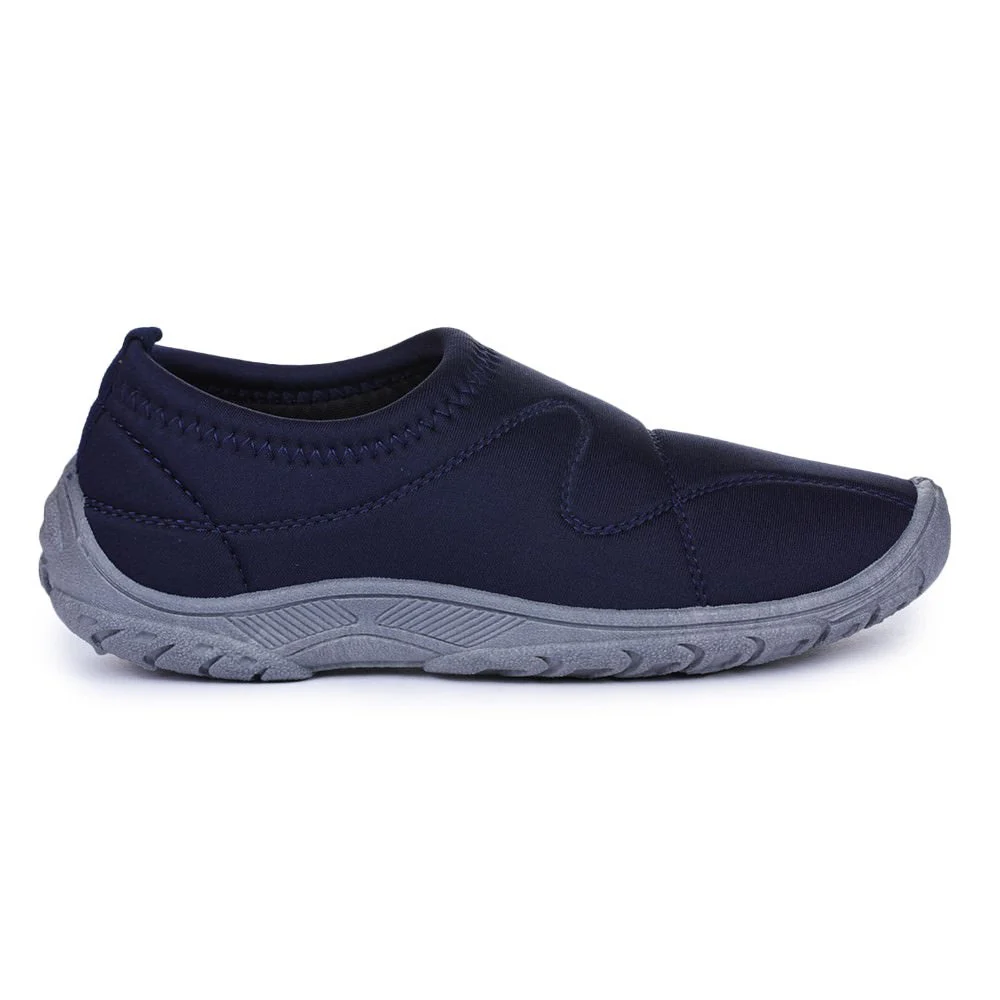 Gliders Non Lacing Blue Casual Slip on Shoes For Women MAC By Liberty - Image 2