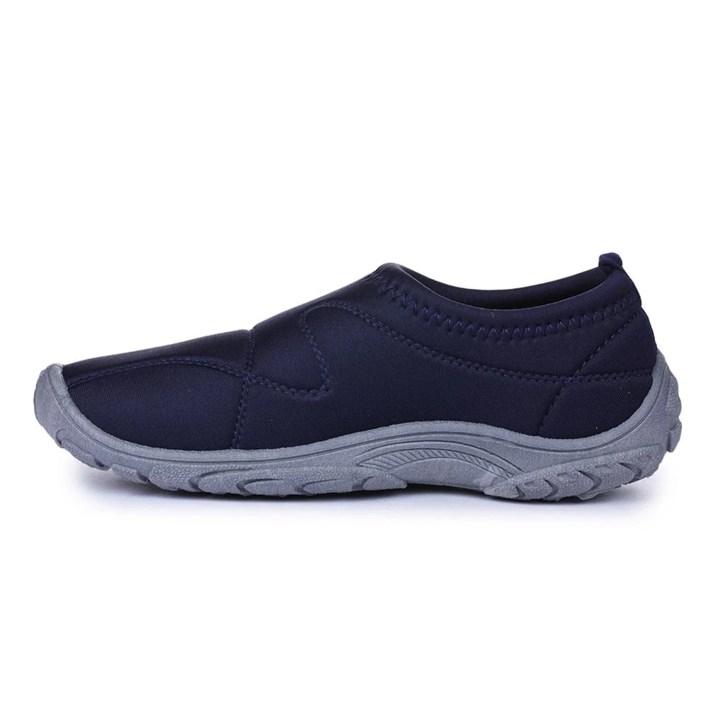 Gliders Non Lacing Blue Casual Slip on Shoes For Women MAC By Liberty - Image 3