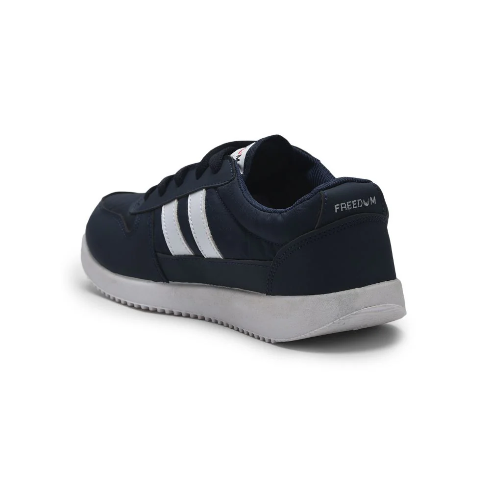 Freedom Casual Blue Lacing Shoes For Men JUMP-02 By Liberty - Image 3
