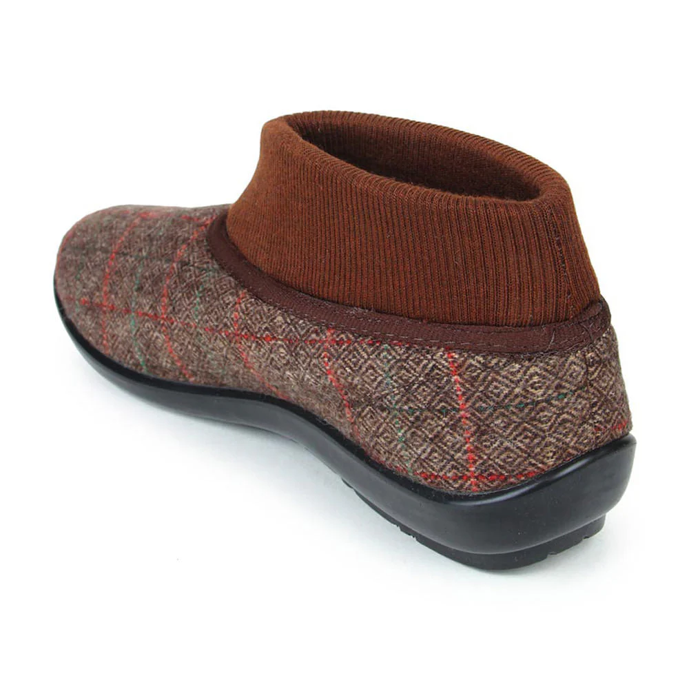 Gliders Brown Casual Ballerina Shoes For Women FB-007 By Liberty - Image 5