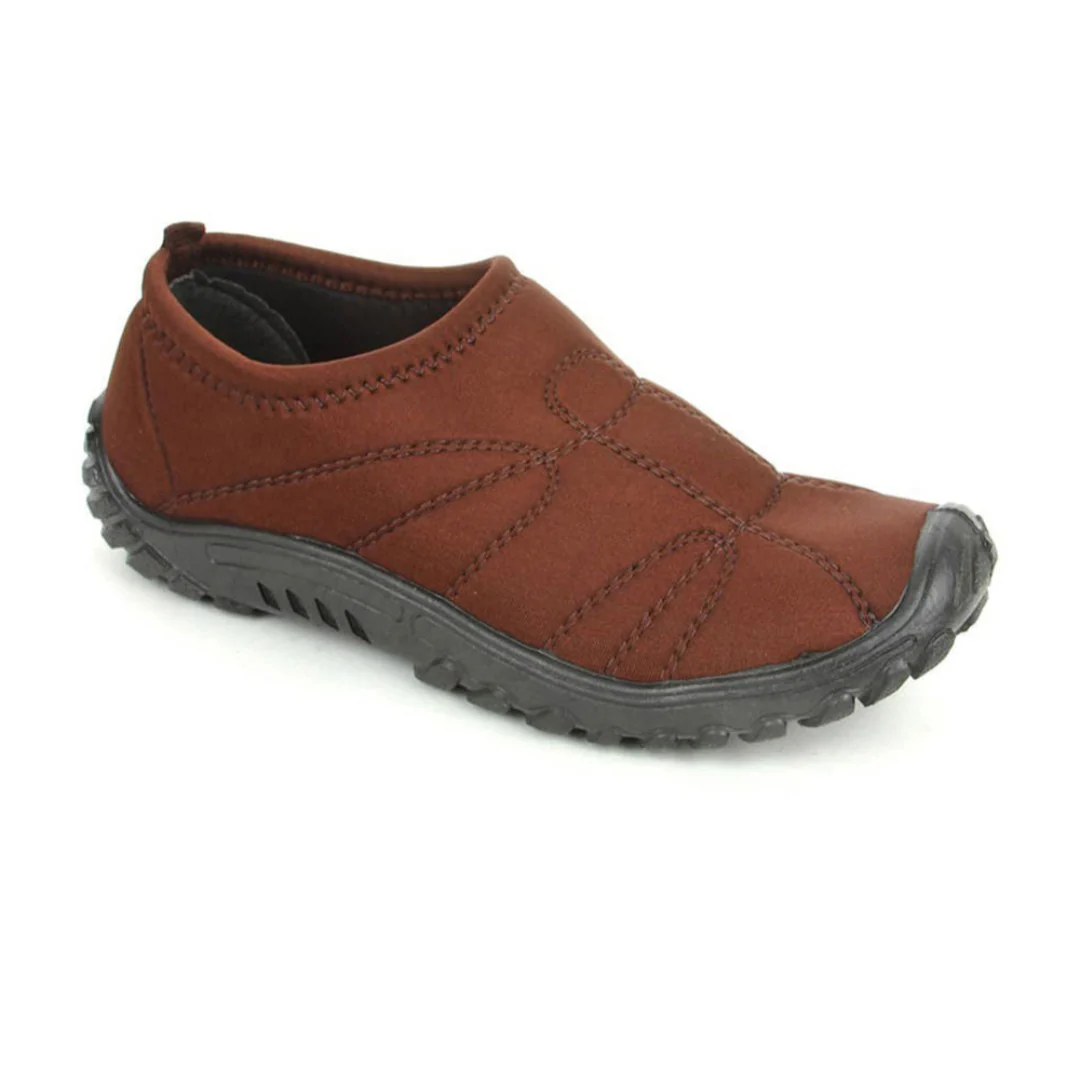 Gliders Brown Casual Slip on Shoes For Men GOLF By Liberty - Image 3