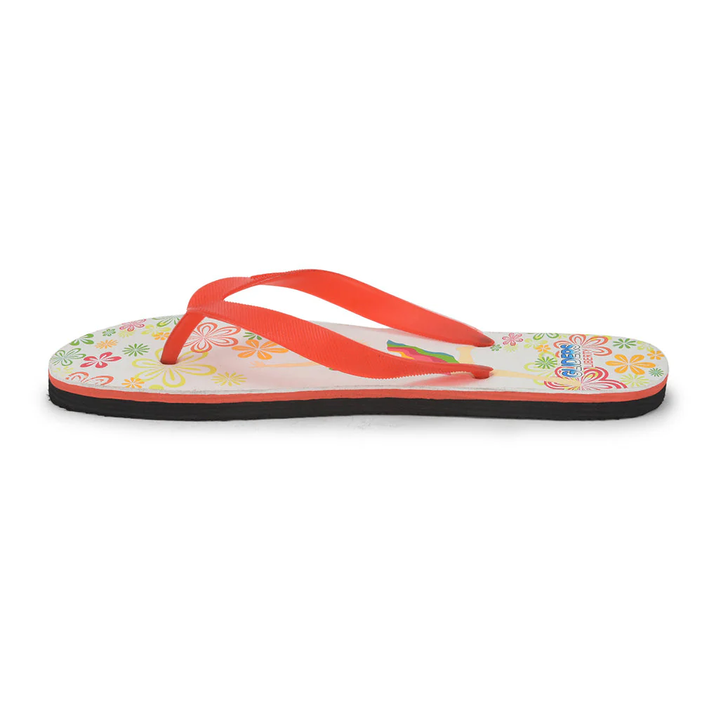Gliders Casual Black Flip Flop For Women AHA-124E By Liberty - Image 2