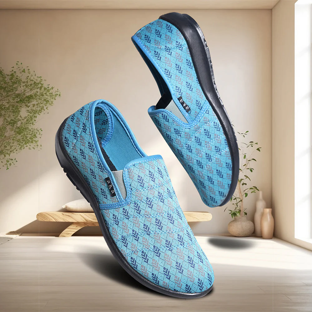 Gliders By Liberty Women SELINA-104 T.Blue Casual Ballerina - Image 4
